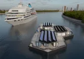 Британский консорциум запустил плавучий водородный хаб для судов
