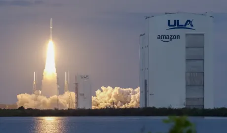 ULA Atlas V 551 Launches 29 Amazon Satellites into Orbit