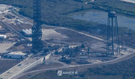 Blue Origin: LC-36 получил серьезные повреждения после взрыва New Glenn