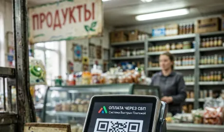 Универсальный QR-код для оплаты в магазинах и кафе появится в России с 1 сентября